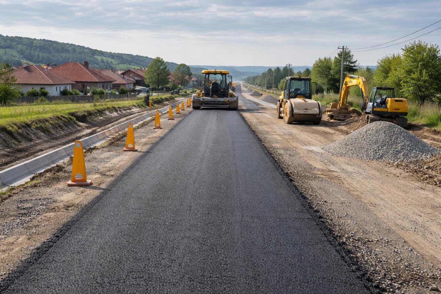 Danlin XXL câștigă licitația la Iași: reabilitează 36 km de drumuri județene