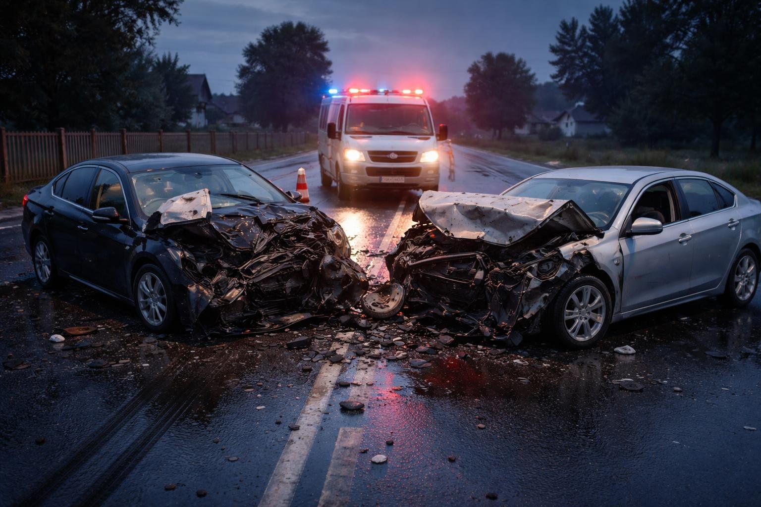 Accident grav pe DN2-E85 la Pătrăuți: un bărbat a murit, două rănite
